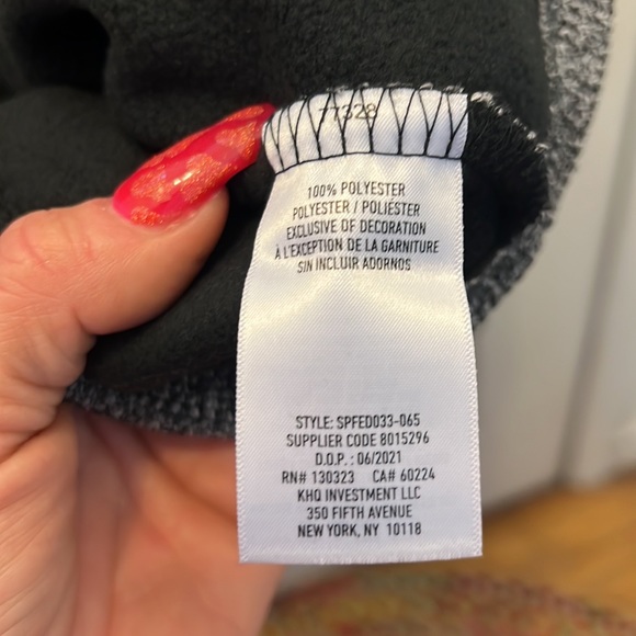 Spyder Mens quarter zip pullover hoodie size Large. NWT - Picture 6 of 7